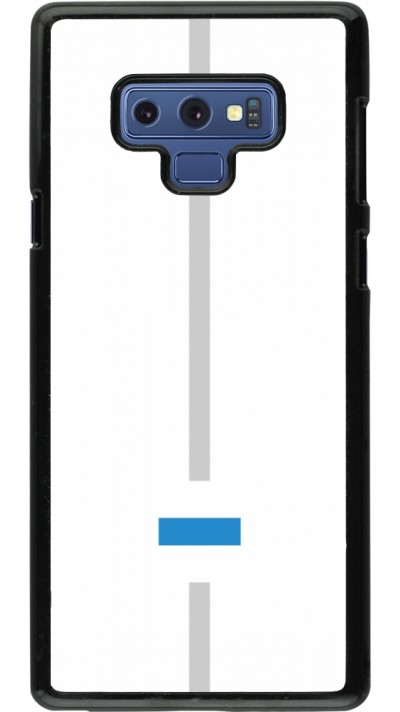 Samsung Galaxy Note9 Case Hülle - Kanton ZG weiss