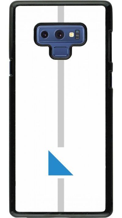 Samsung Galaxy Note9 Case Hülle - Kanton ZH weiss
