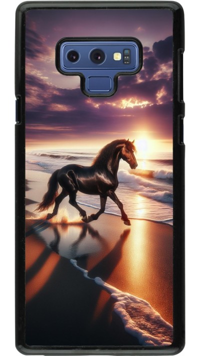 Samsung Galaxy Note9 Case Hülle - Pferd majestätisch Strand