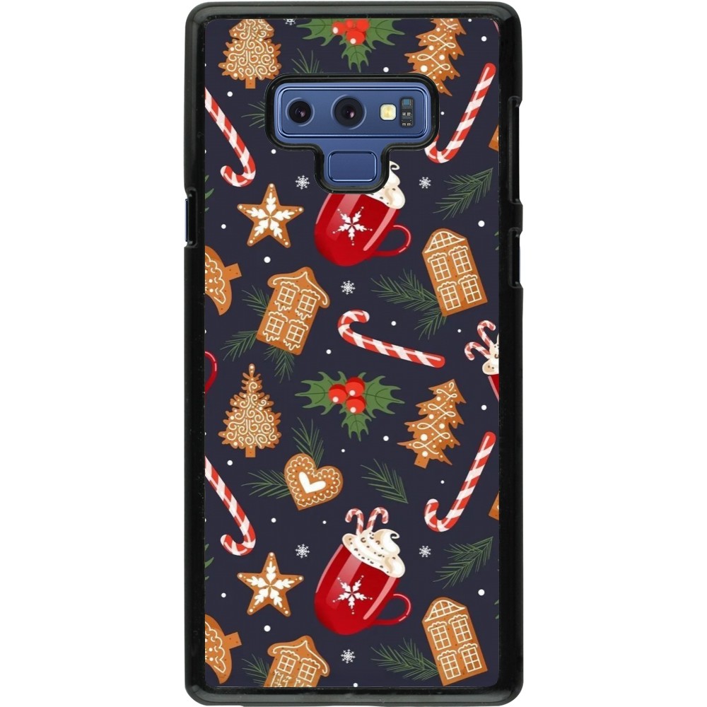 Coque Samsung Galaxy Note9 - Christmas 25 Pattern Gingerbread House