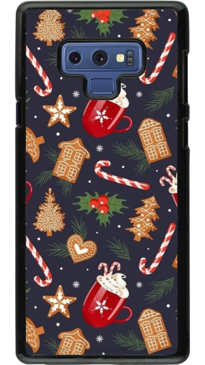 Coque Samsung Galaxy Note9 - Christmas 25 Pattern Gingerbread House