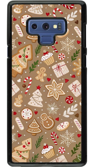 Coque Samsung Galaxy Note9 - Christmas 25 Pattern Ginger Cookie