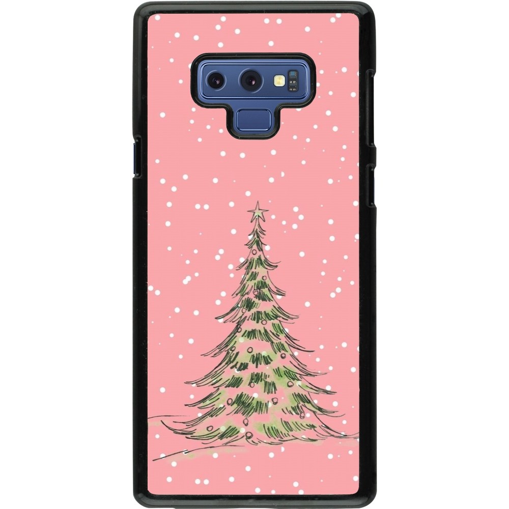 Coque Samsung Galaxy Note9 - Christmas 25 Pink Tree