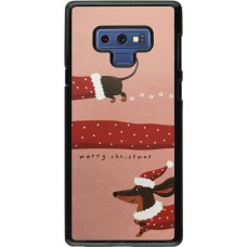 Coque Samsung Galaxy Note9 - Christmas 25 Teckel Merry Xmas