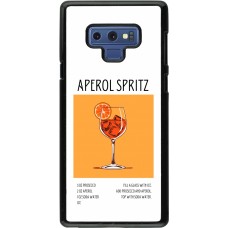 Samsung Galaxy Note9 Case Hülle - Cocktail Rezept Aperol Spritz