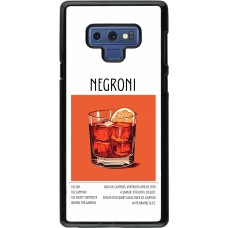Samsung Galaxy Note9 Case Hülle - Cocktail Rezept Negroni