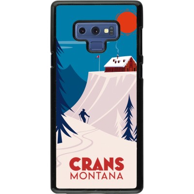 Samsung Galaxy Note9 Case Hülle - Crans-Montana Cabane
