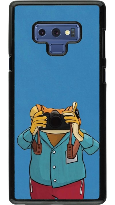 Samsung Galaxy Note9 Case Hülle - Frog with camera DTMF