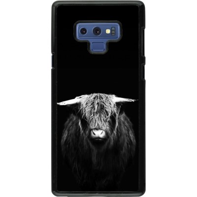 Samsung Galaxy Note9 Case Hülle - Highland calf black