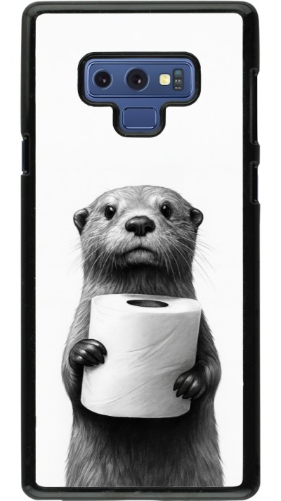 Samsung Galaxy Note9 Case Hülle - Otter Toilettenpapier