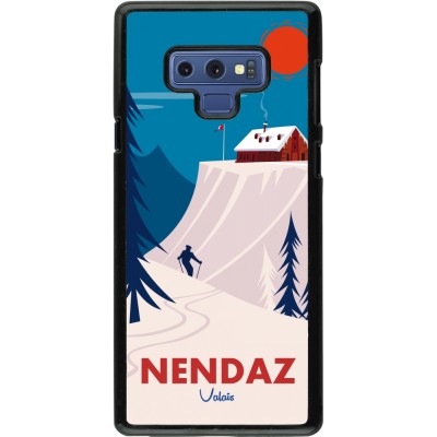 Samsung Galaxy Note9 Case Hülle - Nendaz Cabane Ski