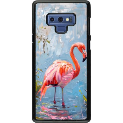 Samsung Galaxy Note9 Case Hülle - Paint Flamingo