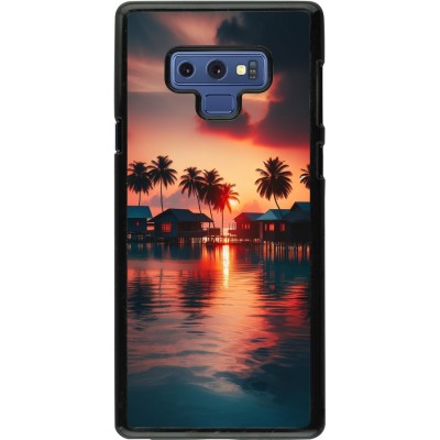 Samsung Galaxy Note9 Case Hülle - Paradies Malediven