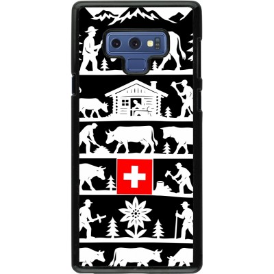 Samsung Galaxy Note9 Case Hülle - Poya Schweiz 1 schwarz
