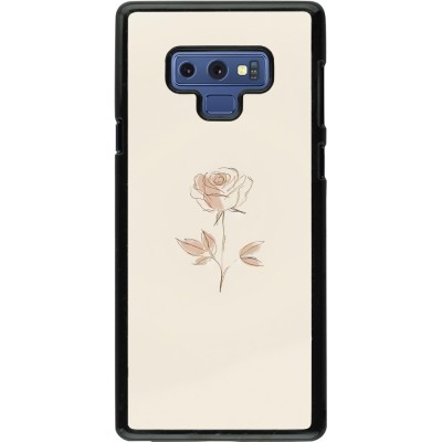 Samsung Galaxy Note9 Case Hülle - Rosa Sand Minimalistisch
