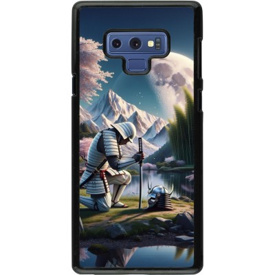 Samsung Galaxy Note9 Case Hülle - Samurai Katana Mond