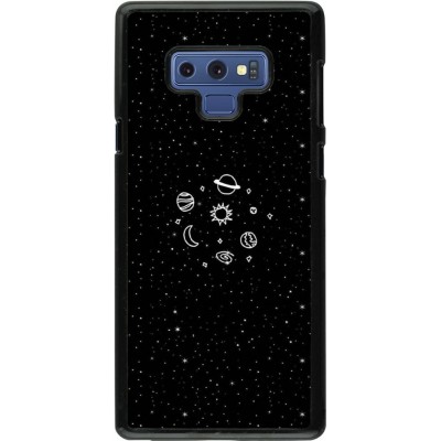 Hülle Samsung Galaxy Note9 - Space Doodle