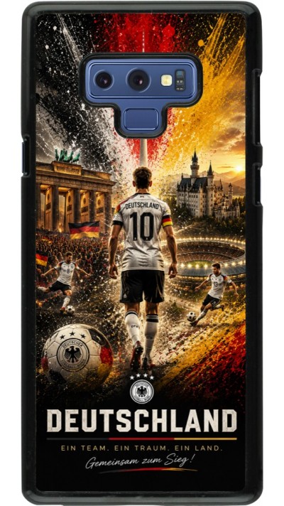 Coque Samsung Galaxy Note9 - Football Allemagne splash 2026
