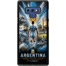 Samsung Galaxy Note9 Case Hülle - Fussball Argentinien splash 2026