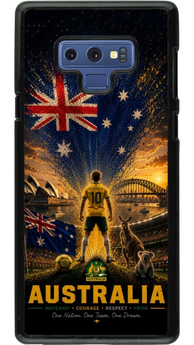 Coque Samsung Galaxy Note9 - Football Australie splash 2026