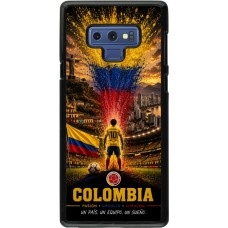 Samsung Galaxy Note9 Case Hülle - Fussball Kolumbien splash 2026