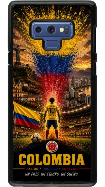 Coque Samsung Galaxy Note9 - Football Colombie splash 2026