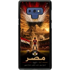 Samsung Galaxy Note9 Case Hülle - Fussball Ägypten splash 2026