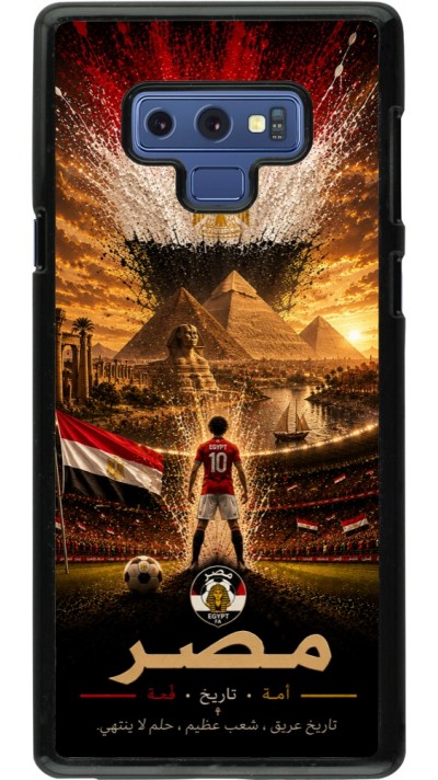 Coque Samsung Galaxy Note9 - Football Égypte splash 2026