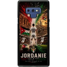 Samsung Galaxy Note9 Case Hülle - Fussball Jordanien splash 2026