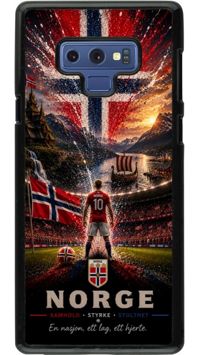 Coque Samsung Galaxy Note9 - Football Norvège splash 2026