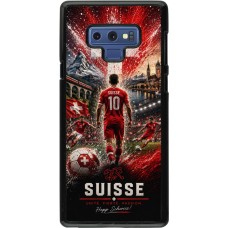 Samsung Galaxy Note9 Case Hülle - Fussball Suisse splash 2026