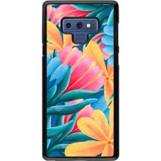 Samsung Galaxy Note9 Case Hülle - Spring 23 colorful flowers