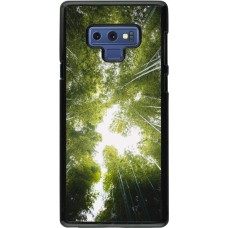 Samsung Galaxy Note9 Case Hülle - Spring 23 forest blue sky
