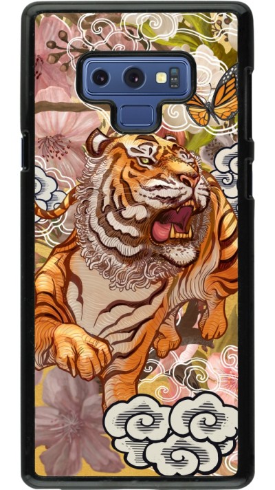 Samsung Galaxy Note9 Case Hülle - Spring 23 japanese tiger