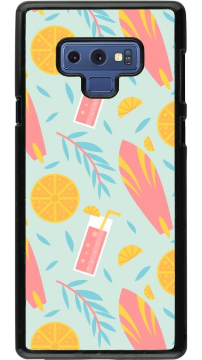 Coque Samsung Galaxy Note9 - Summer 2025 Pattern citron