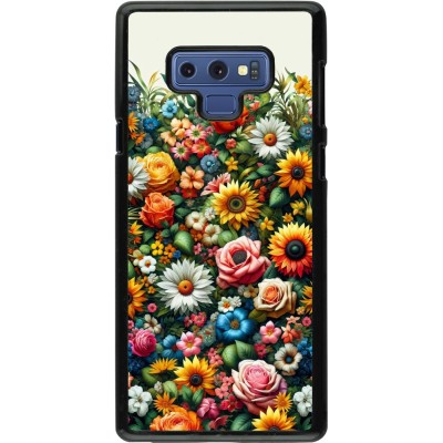 Samsung Galaxy Note9 Case Hülle - Sommer Blumenmuster