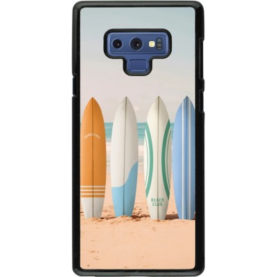 Samsung Galaxy Note9 Case Hülle - Summer surfboard 2025