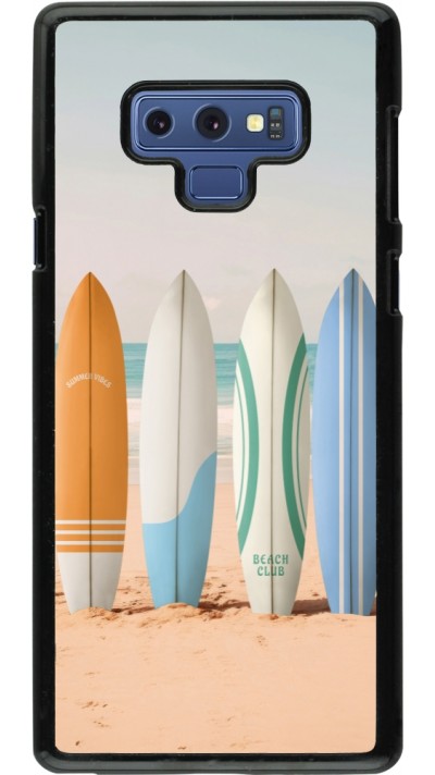 Samsung Galaxy Note9 Case Hülle - Summer surfboard 2025