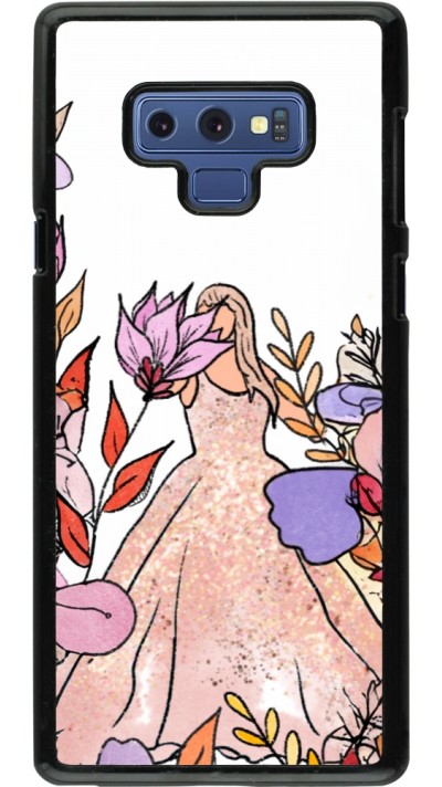 Samsung Galaxy Note9 Case Hülle - Taylor Swift Sketch - White