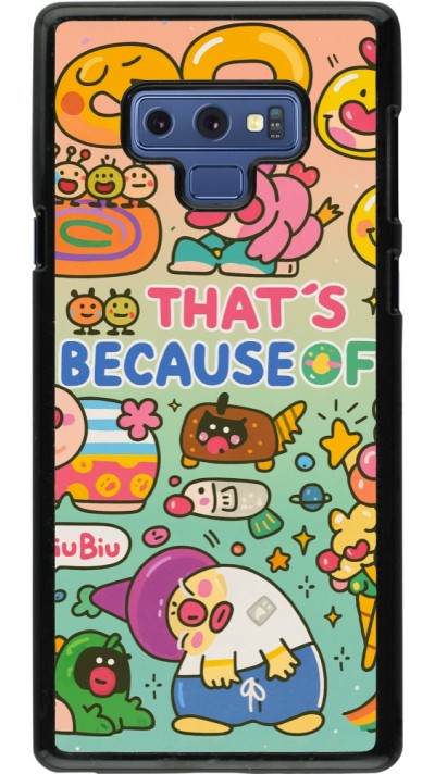 Samsung Galaxy Note9 Case Hülle - Thats beacause of