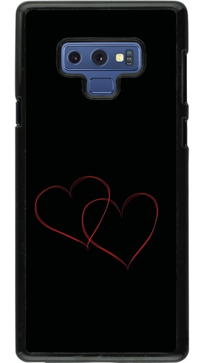 Samsung Galaxy Note9 Case Hülle - Valentine 2023 attached heart