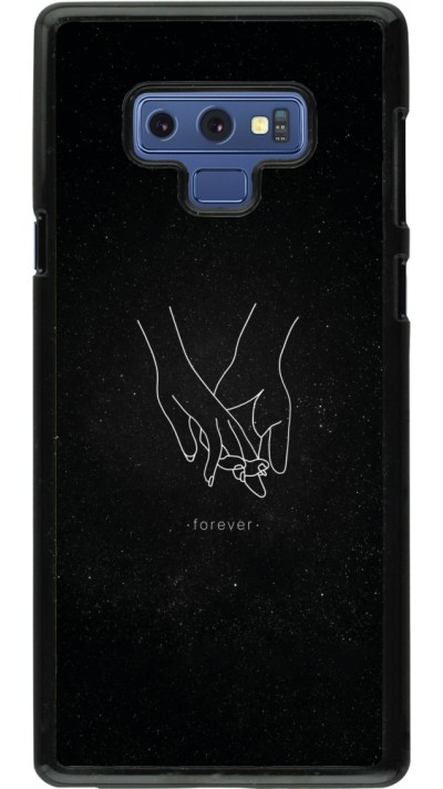 Samsung Galaxy Note9 Case Hülle - Valentine 2023 hands forever
