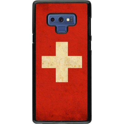Hülle Samsung Galaxy Note9 - Vintage Flag SWISS