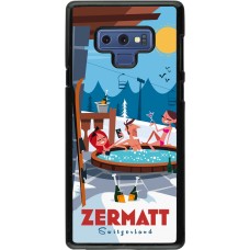 Samsung Galaxy Note9 Case Hülle - Zermatt Mountain Jacuzzi