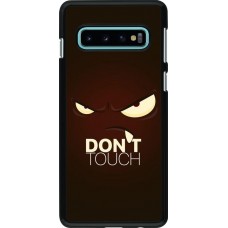Hülle Samsung Galaxy S10 - Angry Dont Touch