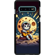 Samsung Galaxy S10 Case Hülle - AstroKatze RockMond