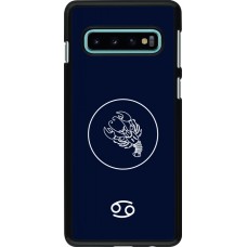 Samsung Galaxy S10 Case Hülle - Astrologie Krebs