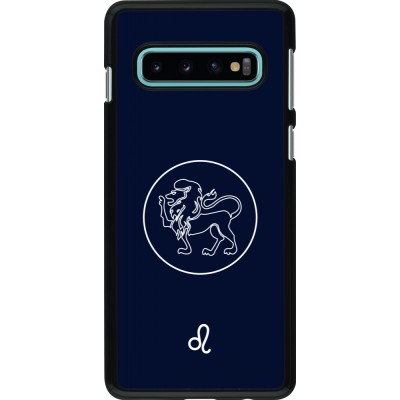 Samsung Galaxy S10 Case Hülle - Astrologie Löwe