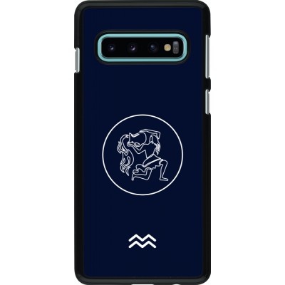 Samsung Galaxy S10 Case Hülle - Astrologie Wassermann