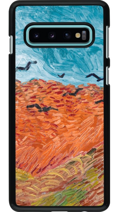 Samsung Galaxy S10 Case Hülle - Autumn 22 Van Gogh style